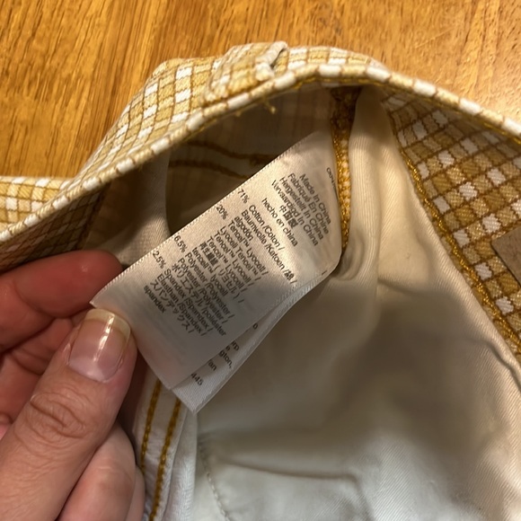 NWT Perfect Vintage Jean Short in Mini Check - Picture 8 of 9